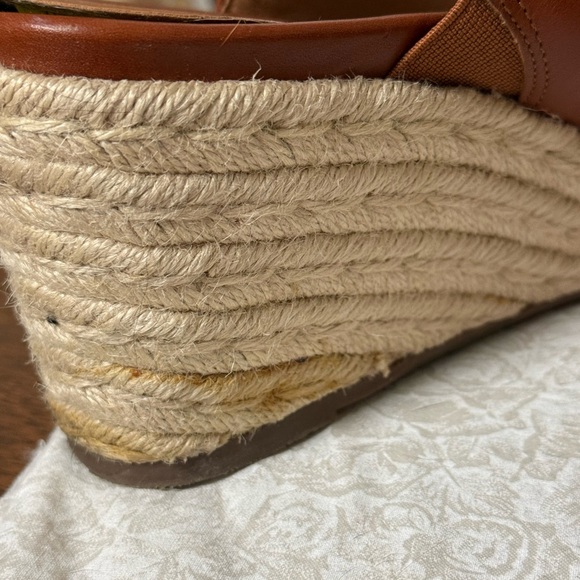 Vionic Brooke Leather Women's Wedge Supportive Sandals Size 10 Brown - Picture 7 of 9